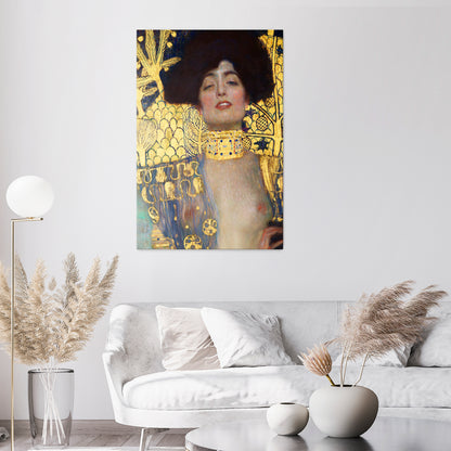 JUDITH & HOLOFERNES Stampa su tela verticale