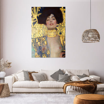 JUDITH & HOLOFERNES Stampa su tela verticale
