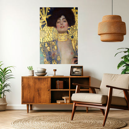 Poster verticale staccabile e attaccabile GIUDITTA E OLOFERNE