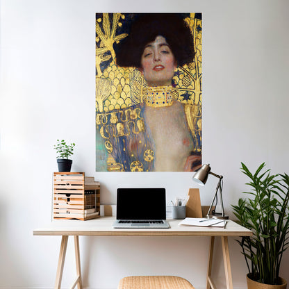 Poster verticale staccabile e attaccabile GIUDITTA E OLOFERNE