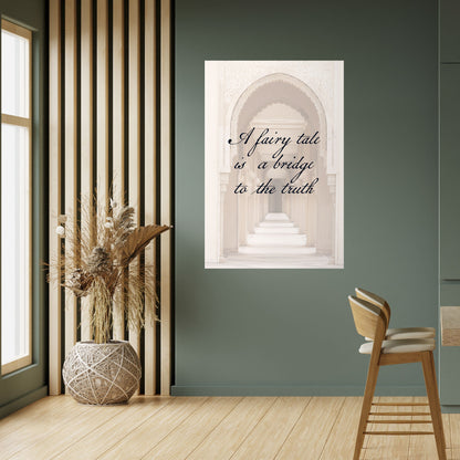 PASSAGGIO DA SOGNO Poster verticale staccabile e attaccabile