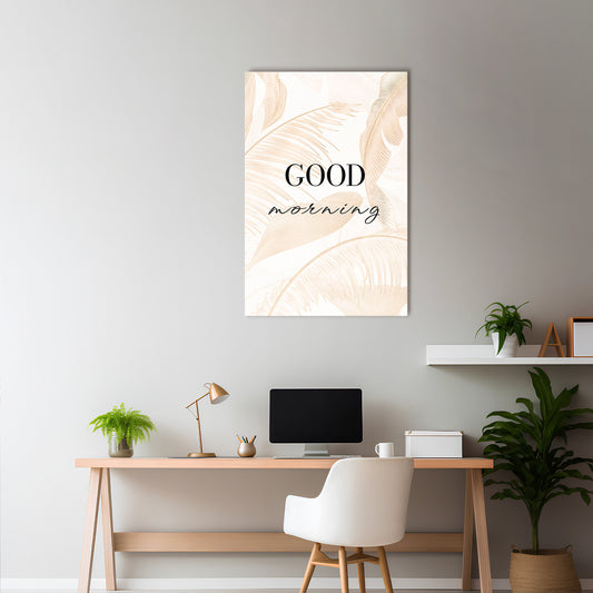 MORNING MIST MAGIC Vertical Canvas Print
