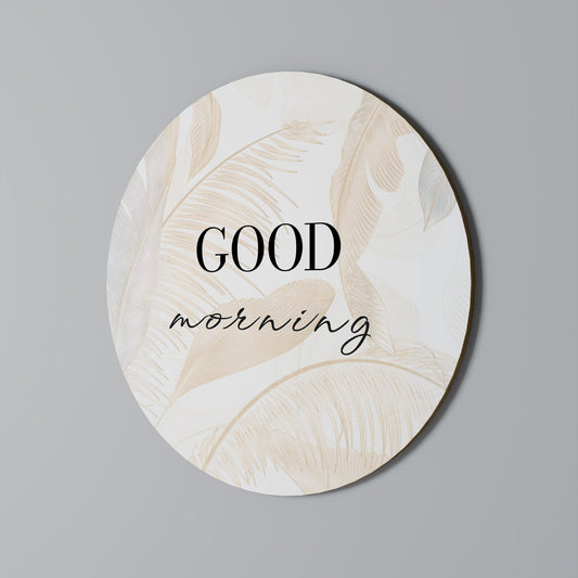 MORNING MIST MAGIC - Decorazione murale rotonda