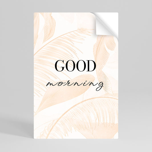 Poster verticale staccabile e attaccabile MORNING MIST MAGIC