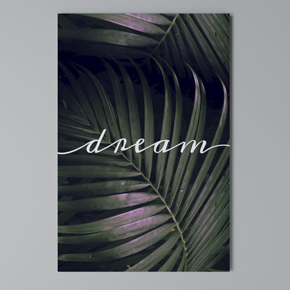 LUSH DREAMSCAPE Stampa su Tela Verticale