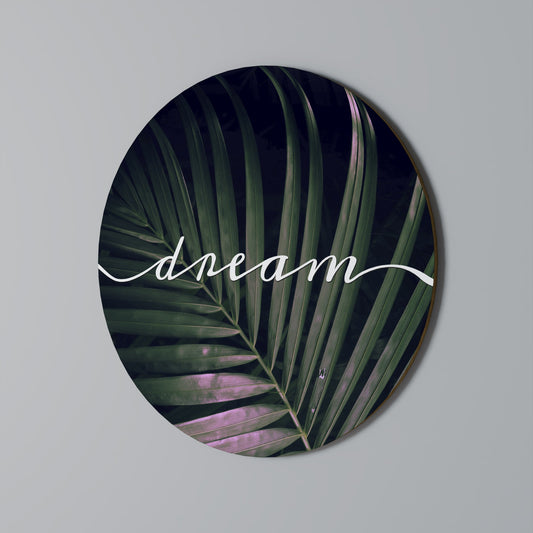 LUSH DREAMSCAPE - Arte murale rotonda