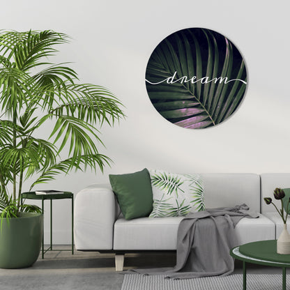 LUSH DREAMSCAPE - Arte murale rotonda