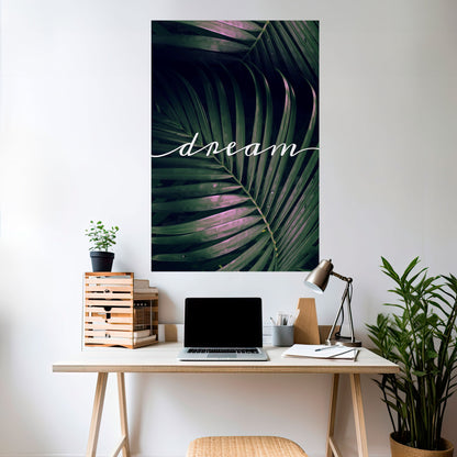 Poster verticale staccabile e attaccabile LUSH DREAMSCAPE
