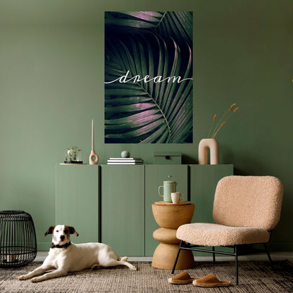 Poster verticale staccabile e attaccabile LUSH DREAMSCAPE