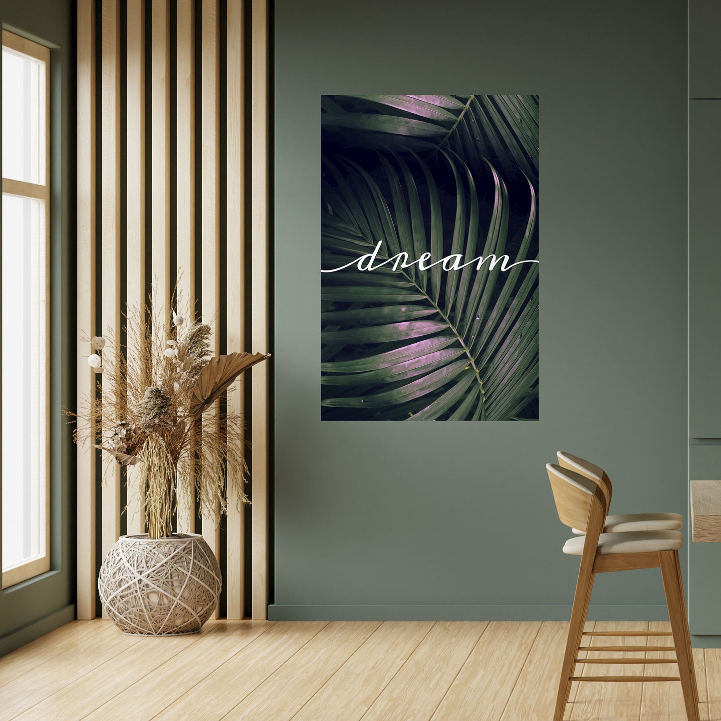 Poster verticale staccabile e attaccabile LUSH DREAMSCAPE