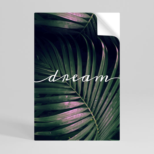 Poster verticale staccabile e attaccabile LUSH DREAMSCAPE