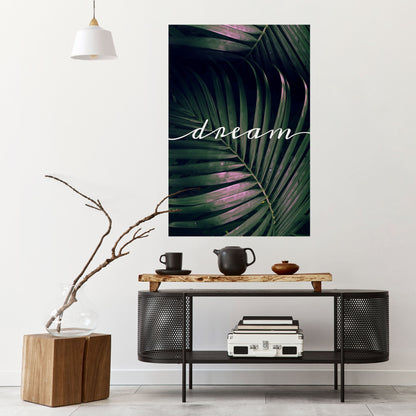 Poster verticale staccabile e attaccabile LUSH DREAMSCAPE
