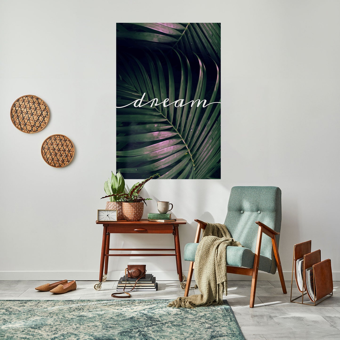 Poster verticale staccabile e attaccabile LUSH DREAMSCAPE