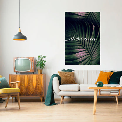 Poster verticale staccabile e attaccabile LUSH DREAMSCAPE