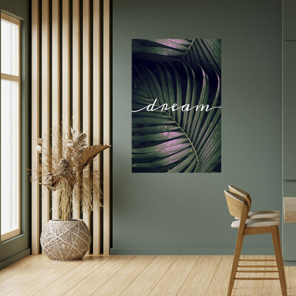 Poster verticale staccabile e attaccabile LUSH DREAMSCAPE