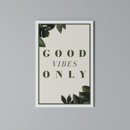 NATURE'S POSITIVE ENERGY Stampa su Tela Verticale
