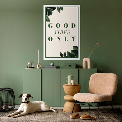 Poster verticale staccabile e attaccabile "ENERGIA POSITIVA DELLA NATURA"