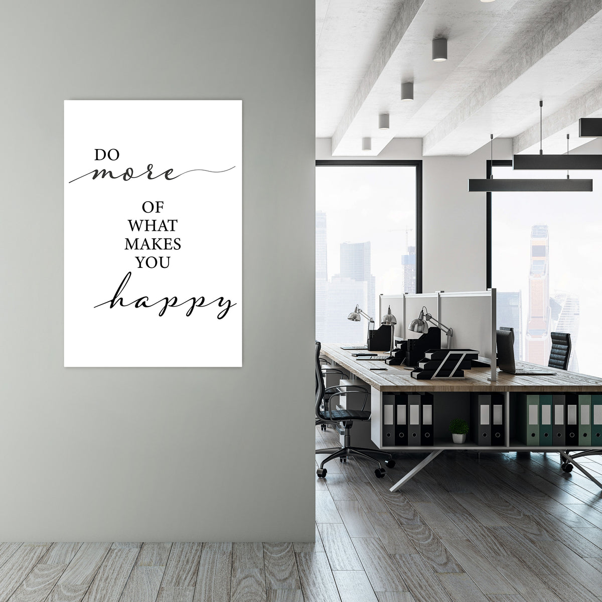 PURSUIT OF JOY Vertical Canvas Print