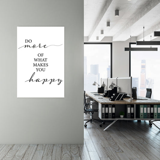 PURSUIT OF JOY Vertical Canvas Print