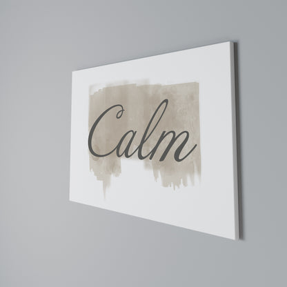 STILLNESS IN ART Stampa su tela orizzontale