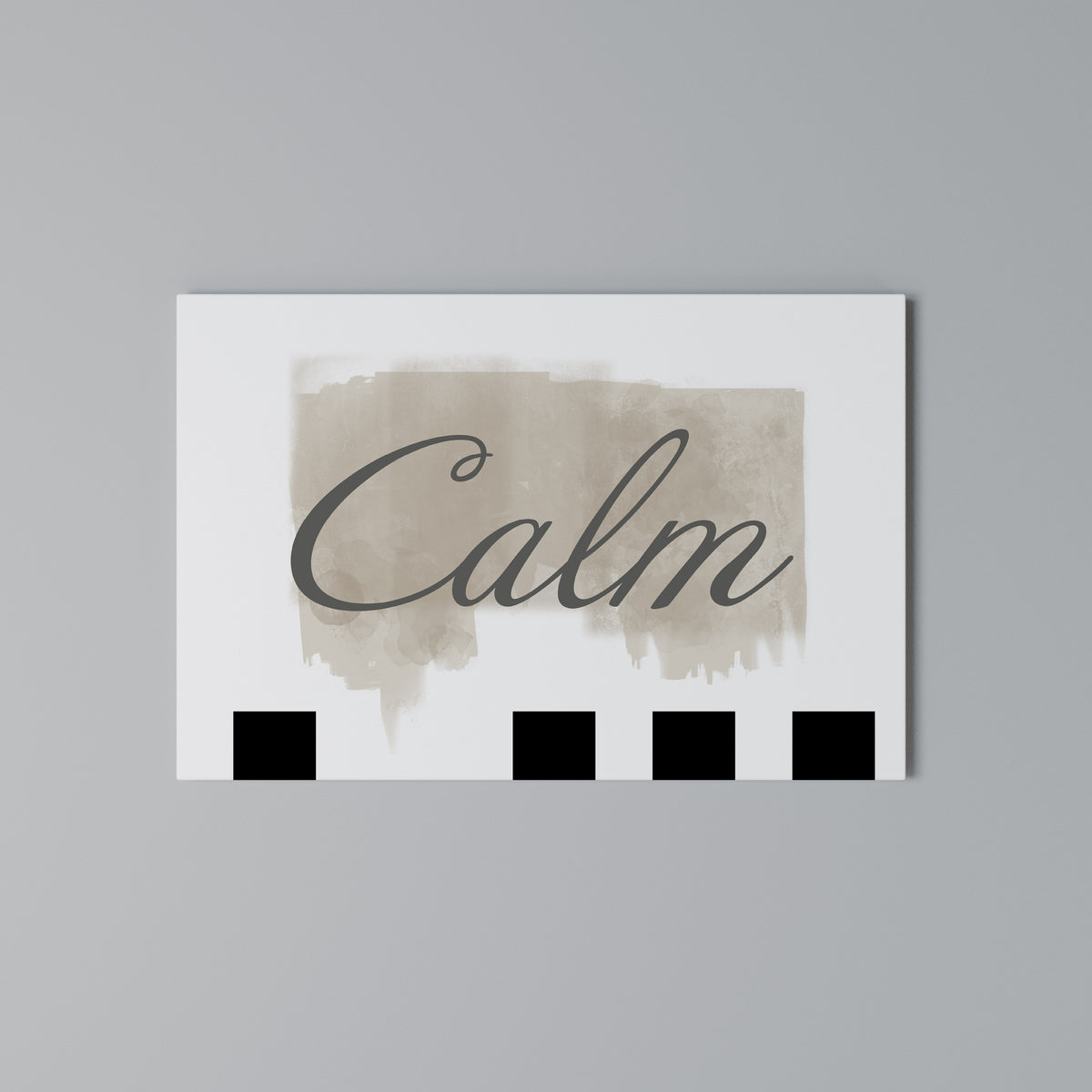 STILLNESS IN ART Stampa su tela orizzontale