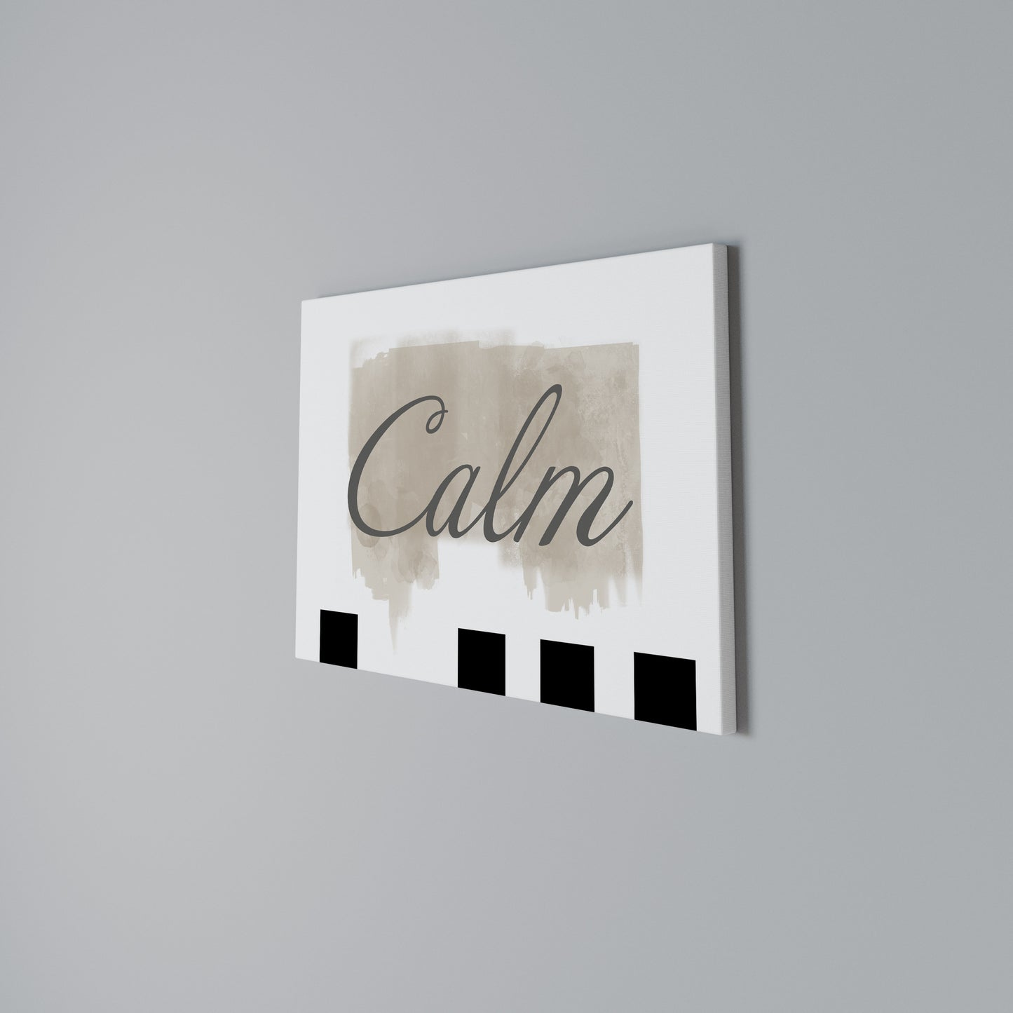STILLNESS IN ART Stampa su tela orizzontale