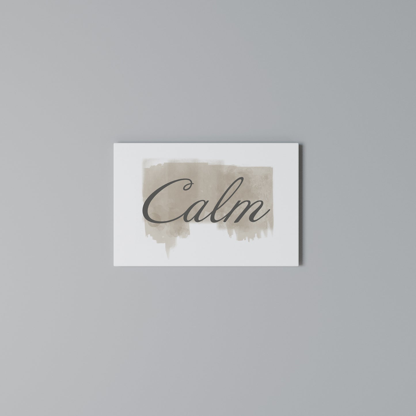 STILLNESS IN ART Stampa su tela orizzontale