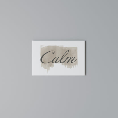 STILLNESS IN ART Stampa su tela orizzontale