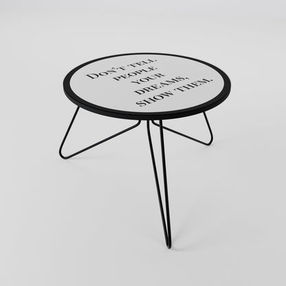SOGNI IN AZIONE Tavolino da caffè 60