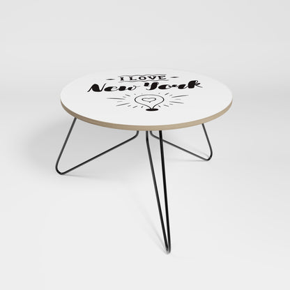 Tavolino da caffè piccolo I LOVE NEW YORK