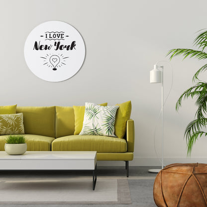 AMO NEW YORK - Quadro rotondo