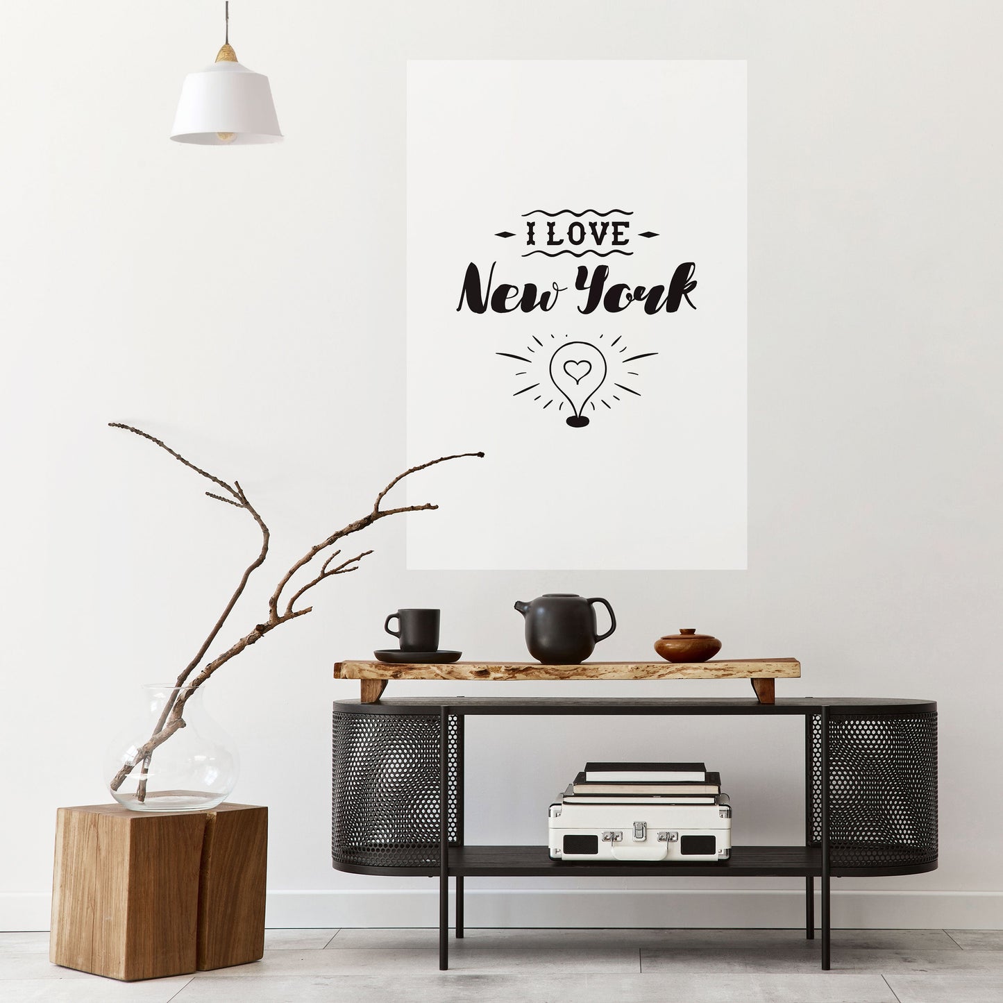 AMO NEW YORK Poster verticale staccabile e attaccabile