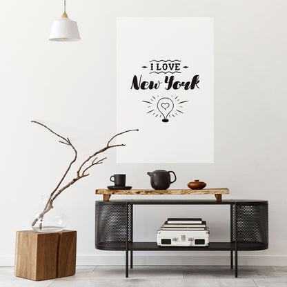 AMO NEW YORK Poster verticale staccabile e attaccabile