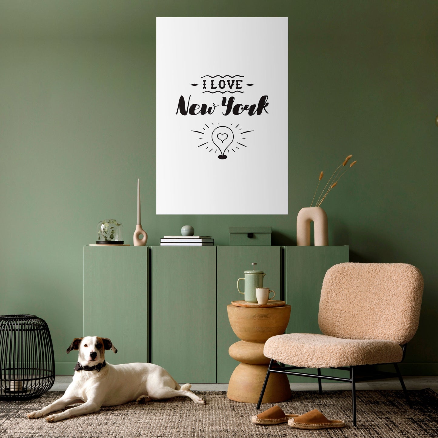 AMO NEW YORK Poster verticale staccabile e attaccabile
