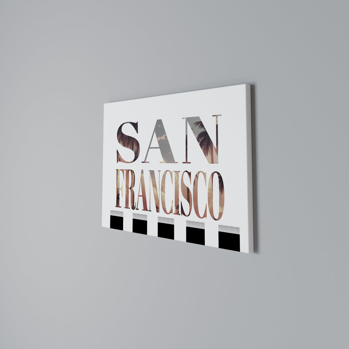 SAN FRANCISCO Stampa su tela orizzontale