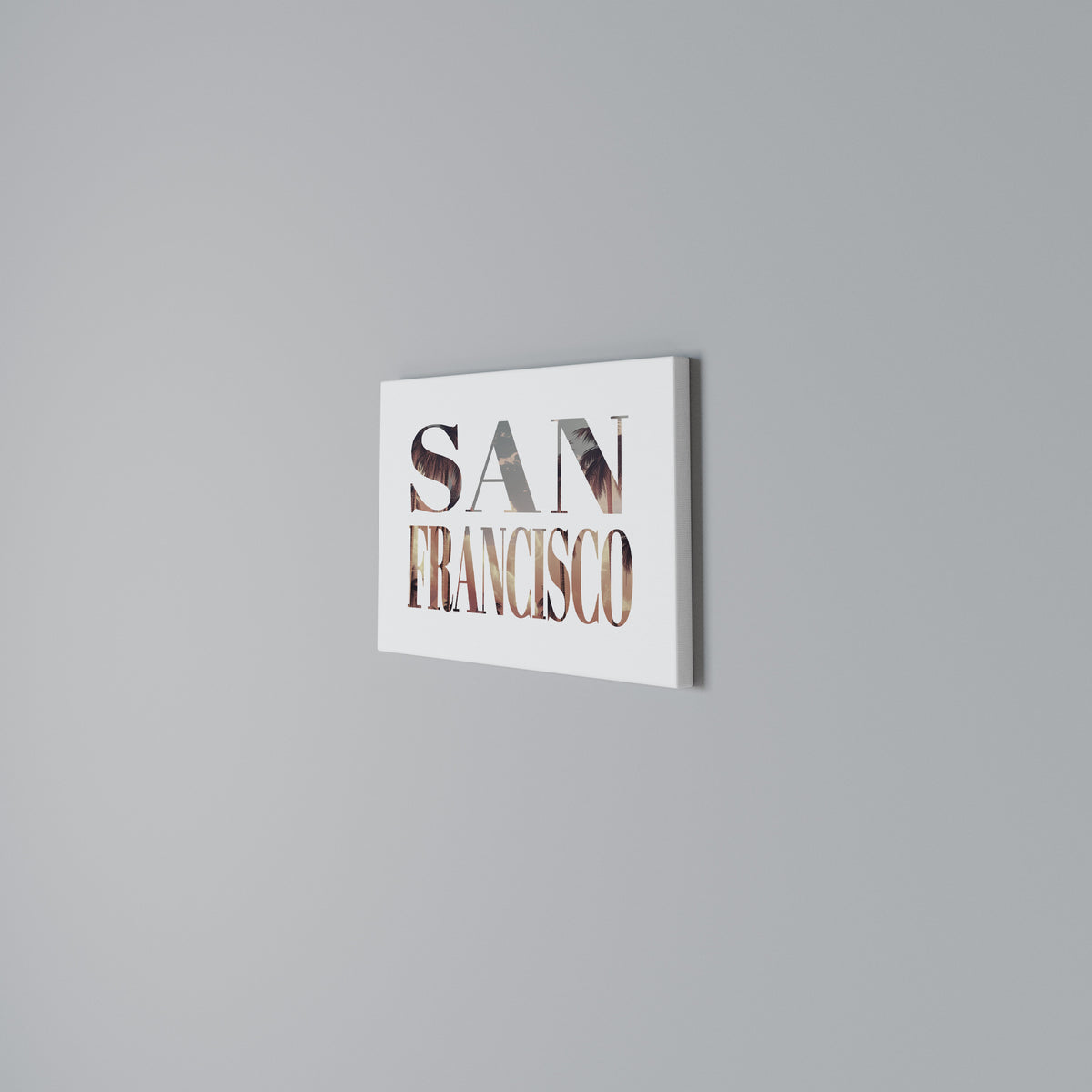 SAN FRANCISCO Stampa su tela orizzontale