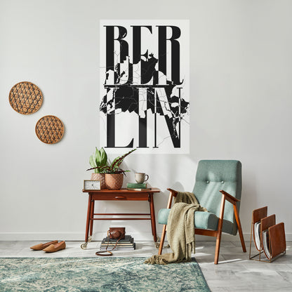 Poster verticale staccabile e attaccabile BOLD HORIZONS OF BERLINO