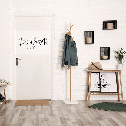 BONJOUR LOVE Poster orizzontale staccabile e attaccabile