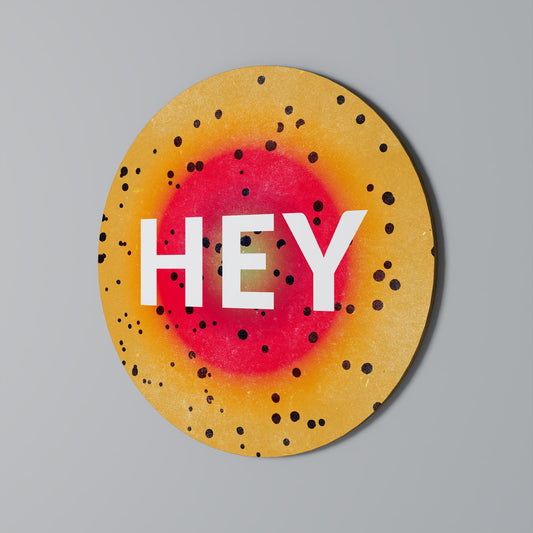 EHI THERE - Arte murale rotonda