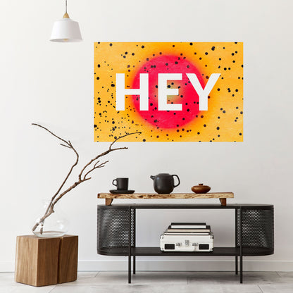 EHI THERE Poster orizzontale staccabile e attaccabile