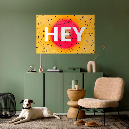 EHI THERE Poster orizzontale staccabile e attaccabile