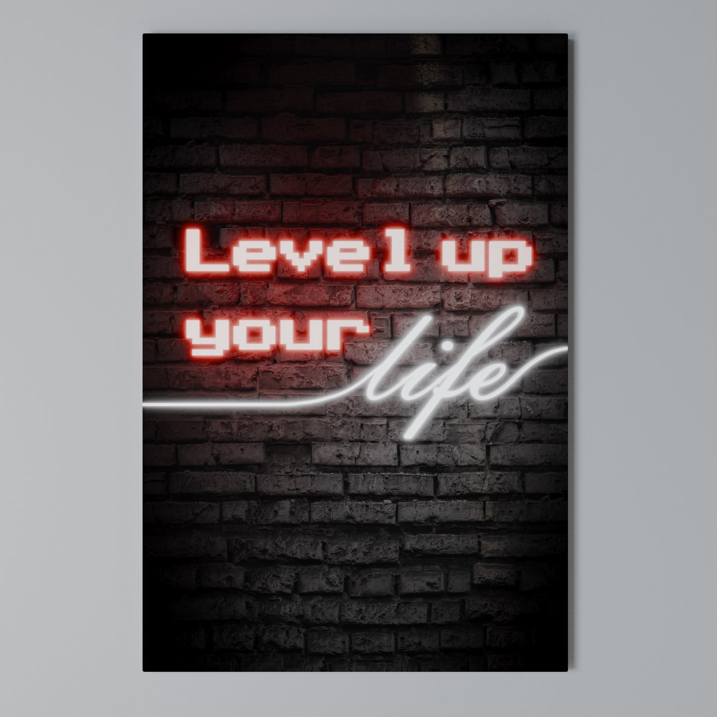 IGNITE YOUR ASPIRATIONS Stampa su Tela Verticale