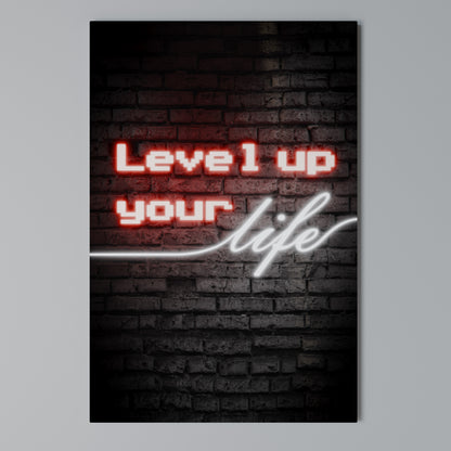 IGNITE YOUR ASPIRATIONS Stampa su Tela Verticale