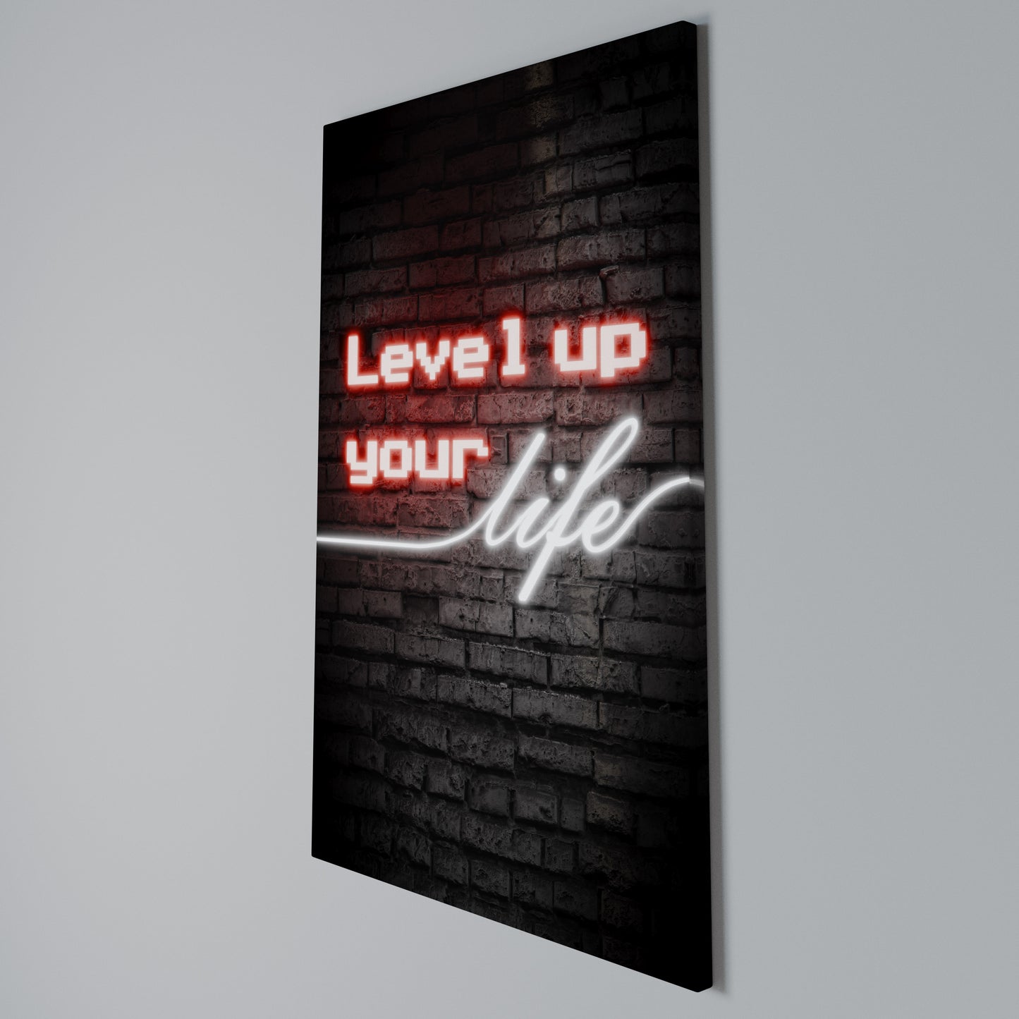 IGNITE YOUR ASPIRATIONS Stampa su Tela Verticale