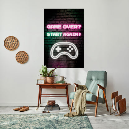 RIPRODUCI LA TUA AVVENTURA Poster verticale staccabile e attaccabile