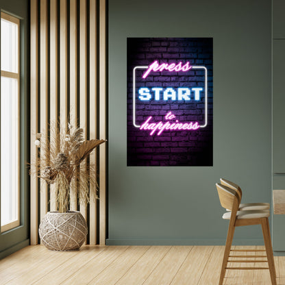 Premi Play per Joy Poster verticale staccabile e attaccabile