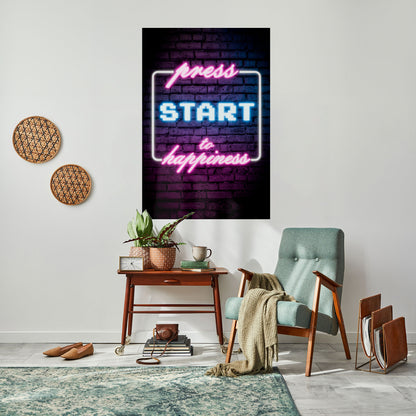 Premi Play per Joy Poster verticale staccabile e attaccabile