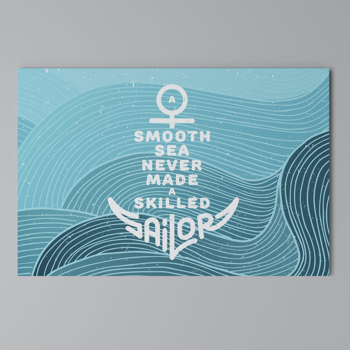 SKILLED SAILOR Stampa su tela orizzontale