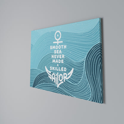 SKILLED SAILOR Stampa su tela orizzontale