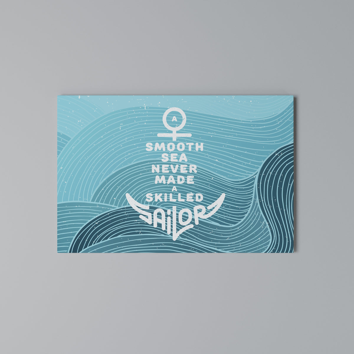 SKILLED SAILOR Stampa su tela orizzontale